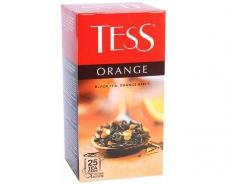 Чай черный Orange, 25 пакетиков, Tess