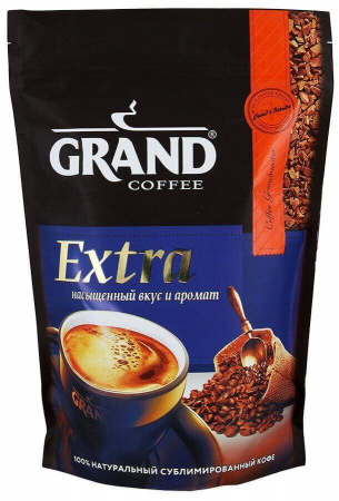 Кофе Grand "Extra", растворимый, 95 гр