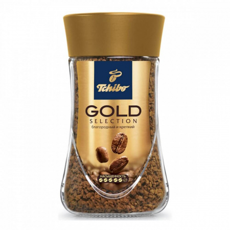 Кофе Tchibo "Gold Selection", растворимый, 95 гр