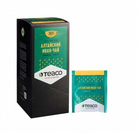 Чай Teaco "Алтайский ИВАН-ЧАЙ", травяной, 30 пакетиков