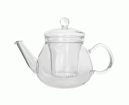 Чайник «Мико», 600 мл, H14.6 см, L21.8 см, B13.5 см, прозрачный, стекло, Trendglas