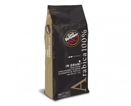Кофе в зернах Arabica, 250 г, Vergnano