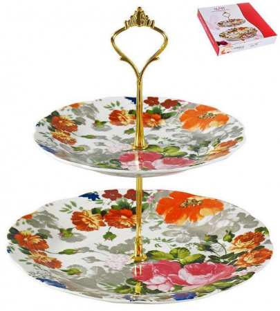 Фруктовница Olaff, серия Флора, "Цветение", 2 яруса
