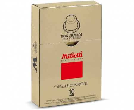 Кофе в капсулах Arabica, 10 шт., 50 г, Musetti