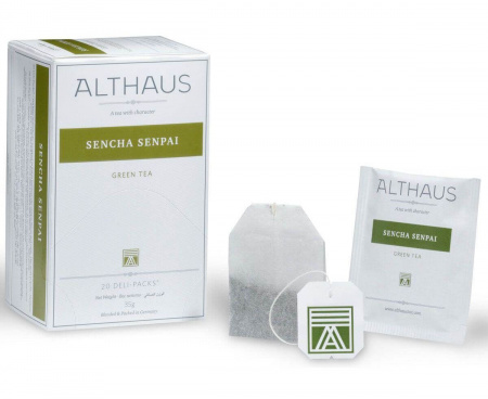 Чай зеленый Sencha Senpai (Сенча Сенпай), 20 пак., Althaus
