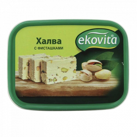 Халва Ekovita "С фисташками", 250 гр