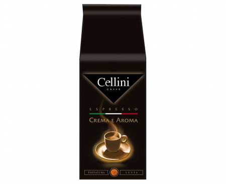 Кофе в зернах CREMA E AROMA, 500 г, Cellini
