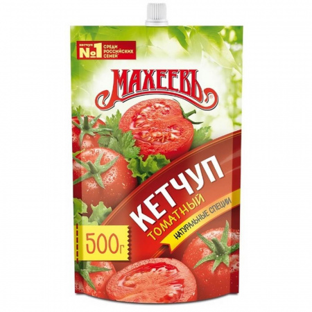 Кетчуп Махеевъ "Томатный", 500 гр
