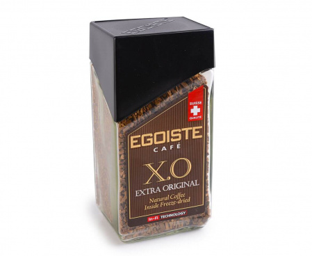 Кофе растворимый сублимированный IN-FI X.O., 100% Арабика, 100 г, Egoiste
