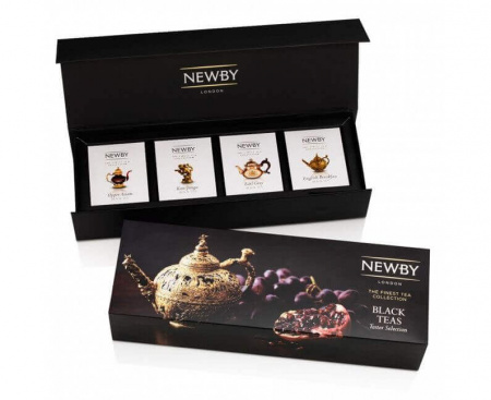 Подарочный набор "Коллекция черных чаев", Newby