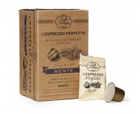 Кофе в капсулах L`espresso Mente, 10 капсул (для Nespresso), Diemme