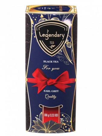 Чай Legendary "Earl grey", черный, 100 гр
