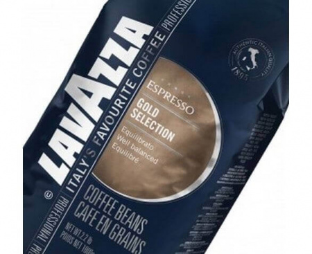 Кофе в зернах Gold Selection, пакет 1 кг, Lavazza
