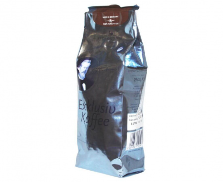 Кофе в зернах der Kraftige, 90% Арабика / 10% Робуста, 250 г, Exklusiv kaffee