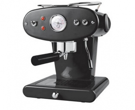 Кофеварка рожковая Francis Francis X1, черная, Illy
