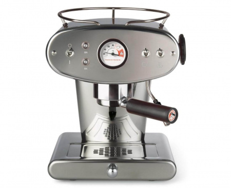 Кофеварка рожковая Francis Francis X1, стальная, Illy
