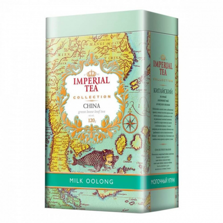 Чай Imperial Tea Collection "Молочный улун", зеленый листовой, 120 гр