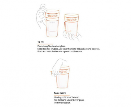 Кружка Longplay Cabernet, 340 мл, стекло, KeepCup