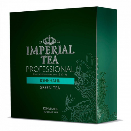 Чай Imperial Tea Professional "Юньнань", зеленый мелколистовой, 20 сашетов