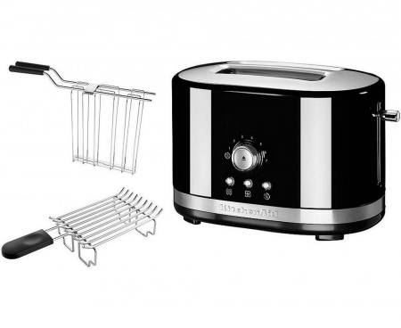 Тостер Artisan на 2 хлебца, черный, 5KMT2116EOB, KitchenAid