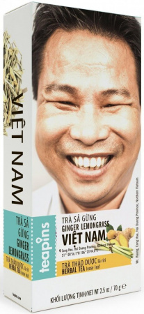 Чай Teapins из коллекции Farmer's Tea "Ginger Lemongrass", травяной, 70 гр