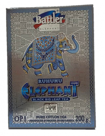 Чай Battler "Слон Рухуну", черный листовой OP, 200 гр