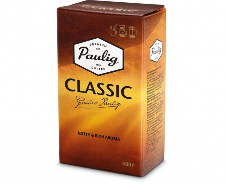 КОФЕ МОЛОТЫЙ CLASSIC, 500 Г, PAULIG