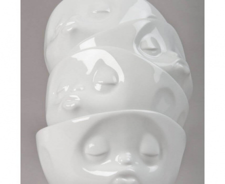 Чашка «Поцелуй», 200 мл, белая, фарфор, Tassen