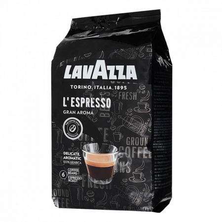Кофе Lavazza "L'Espresso Gran Aroma", в зернах, 1000 гр