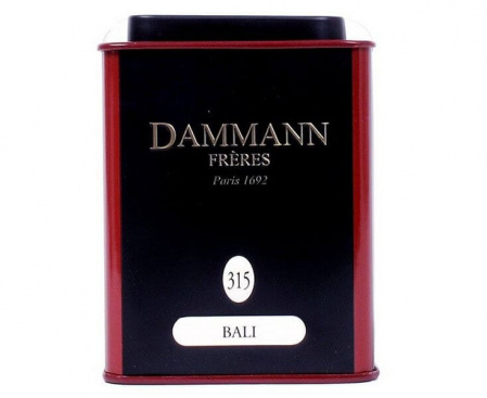 Чай зеленый №315 Bali, жестяная банка 100 г, Dammann