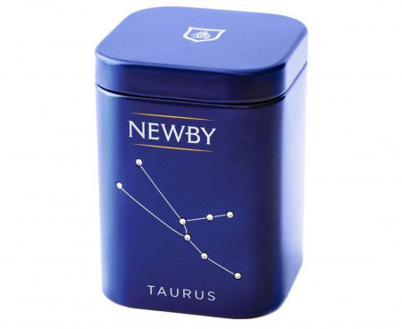 Чай листовой Taurus English Breakfast, 25 г, серия Zodiac mini Caddies, Newby