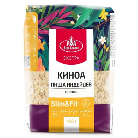 Киноа Агро-Альянс Экстра "Пища индейцев", 450 гр
