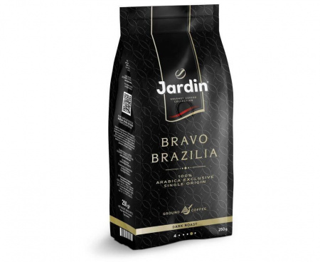 Кофе в зернах Bravo Brazilia, 250 г, Jardin