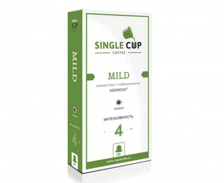 Кофе в капсулах Mild, 10 шт., Singlecup