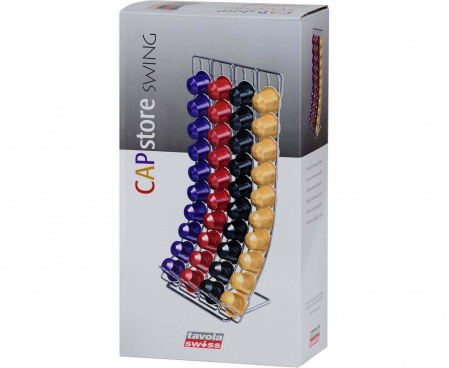 Держатель для капсул Nespresso "Swing", хромированная сталь, Melitta