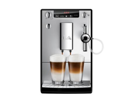 Кофемашина Е 957-103 CAFFEO Solo Perfect Milk, черно-серебристая, Melitta