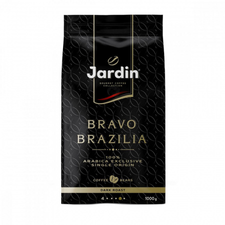 Кофе Jardin "Bravo Brazilia", в зёрнах, 1000 гр