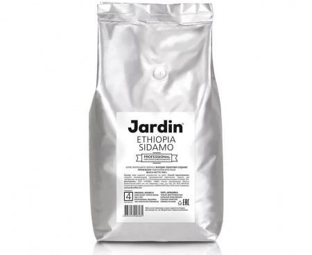 Кофе в зернах Ethiopia Sidamo 100% арабика, 1 кг, Jardin