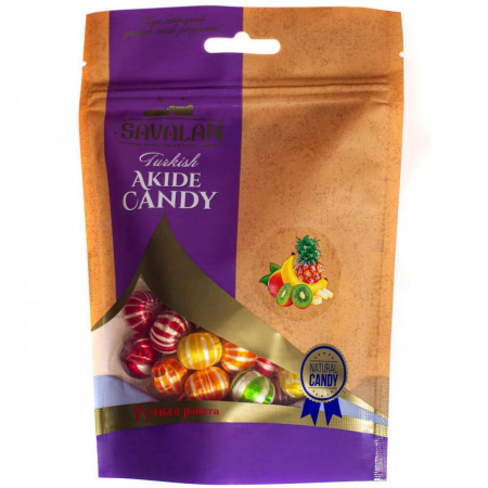 Конфеты Savalan "Turkish Akide Candy | Тутти Фрутти", 200 гр