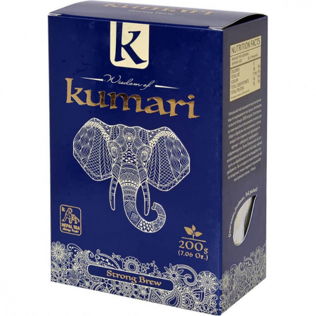 Чай Wisdom of Kumari "Strong brew", чёрный мелколистовой, 200 гр