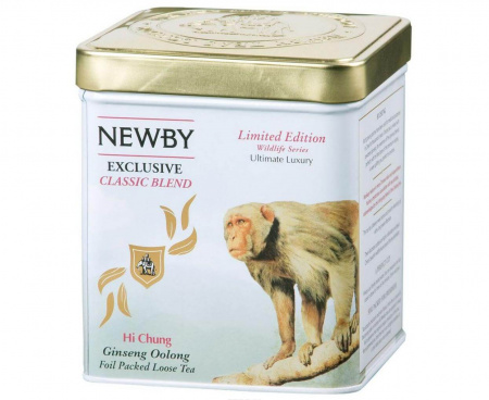 Чай зеленый Хай Чунг WILD LIFE, ж/б 125 г, Newby