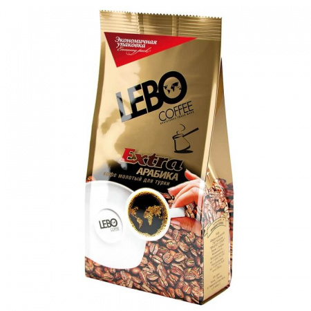 Кофе Lebo "Extra", молотый для турки, 200 гр