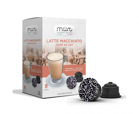 Кофе в капсулах DG Latte Macchiato, 16 шт., Must