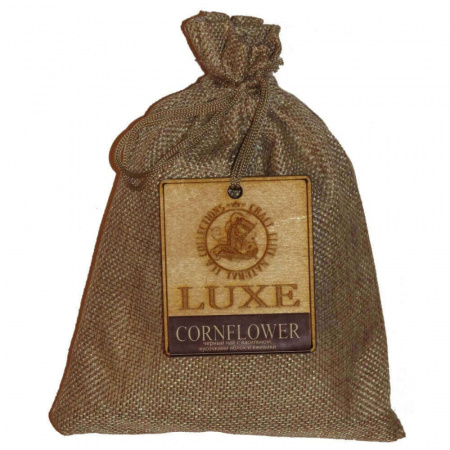 Чай Luxe Tea "Cornflower", чёрный с васильком, яблоками и ежевикой, 150 гр