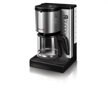 Умная кофеварка SkyCoffee M1509S, черная/серебро, REDMOND