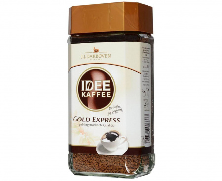 Кофе растворимый сублимированный Gold-Express, 200 г, IDEE KAFFEE