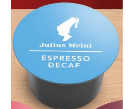 Кофе в капсулах "Эспрессо Декаф" системы Lavazza Blue, без кофеина, 8,2 г, Julius Meinl