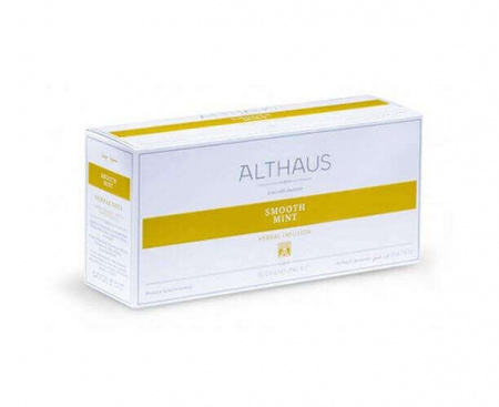 Чай травяной для чайника Smooth Mint (Нежная Мята), 20 пак., Grand Packs, Althaus