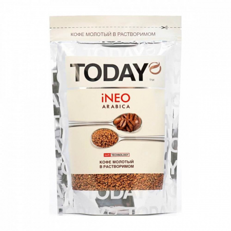 Кофе Today "iNEO", молотый в растворимом, 150 гр