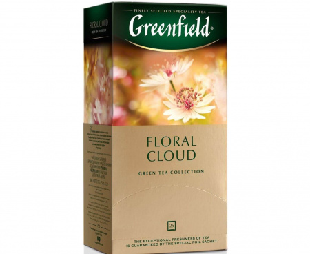 Чай оолонг Floral Cloud, 25 пакетиков, Greenfield